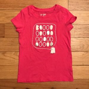 3/$15💥 Cat & Jack Boo Halloween Ghost Shirt